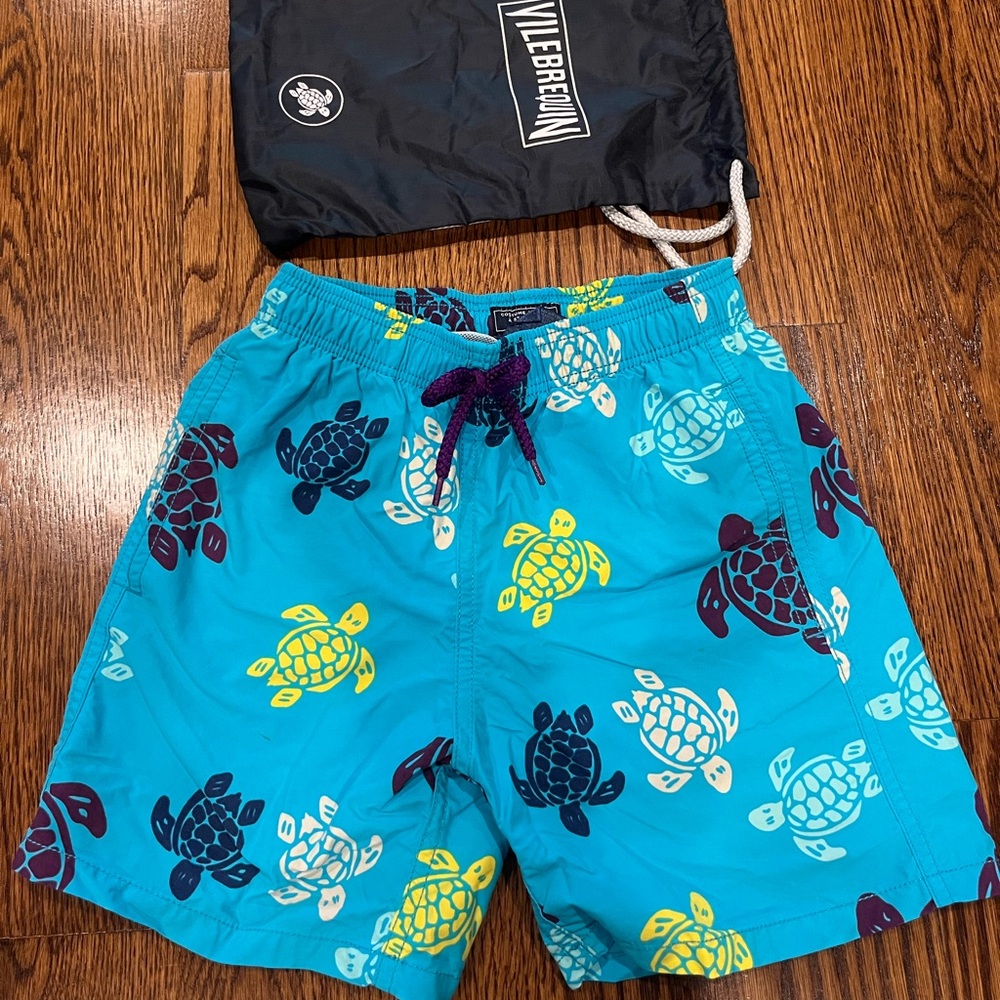 VILEBREQUIN Boys Swim Trunks SZ10